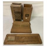 (4) John Deere Parts Boxes