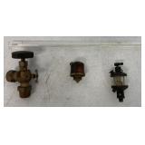 (4) Essex Oiler/Valves/Glass Tube