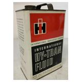 Empty One Gallon IH Hy-Tran Fluid Can