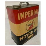 Empty Two Gallon Imperial Motor Oil Can