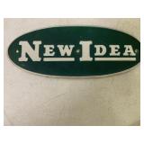 Aluminum New Idea Farm Implement Emblem