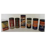 (7) Tire Patch Kits Cans Firestone/Flying A/other