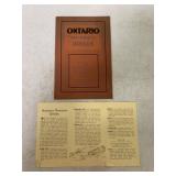 (2) Ontario Grain/Fertilizer/Tractor Drill Catalog