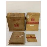 (4) IH International Harvester Parts Boxes