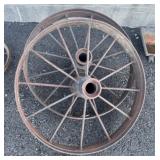 Pair of Steel Wheels        "  diameter