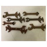 (7) Wrenches-Iron Age/H&D York PA/other