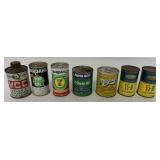 7 DuPont/Bardahl.Lawn-Boy/Quaker State Cans