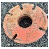 Pair of  AC L&G tractor  rear wheel weights
