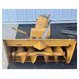 AC Snowblower with mounting pieces