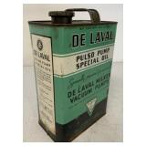 Empty One Gallon De Laval Special Oil Can