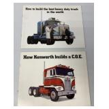 2 Kenworth truck brochures