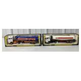 (2) Corgi Exxon/Gulf Tanker Trailers 1158/1160