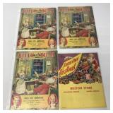 (4) 1952 & 1957 Christmas toy catalogs