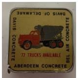 Davis/Aberdeen Bel Air Concrete Tape Measure