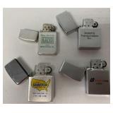 (4) Adv. Lighters Transcon/Dorn