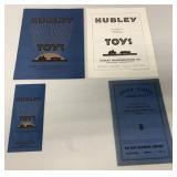 (4) Reprinted Hubley/Dent Toy Catalogs/Guides
