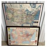 Farm Collector Show Directory Map + U.S. road