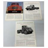 (2) Diamond T Heavy Duty Truck Brochures