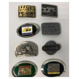 8 advertising belt buckles