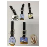 6 construction equipment watch fobs