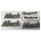 5 Mack/Compact/Hackney Truck/Car Emblems