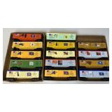 14 Lionel "O" US 13 Colonies State Boxcars