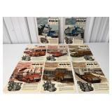 (7) GMC Truck Brochures 450/620/630/670