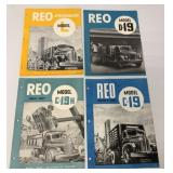4 REO Truck brochures