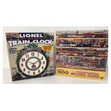 Lionel 100th Anniversary clock & Lionel puzzle