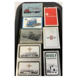 7 Truck Adv, Decks of Cards-York/DL others