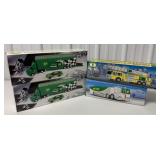 4 BP trucks in boxes
