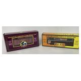 (2) "O" gauge Rail King MTH cars in boxes