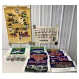 40+ Hess Truck Bags/Glasses/Goodyear Posters