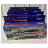 (8) 1993 Mobil Tanker Trucks in boxes