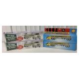 2 Mobil and 2 Formula Shell Tanker Trucks