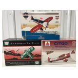Citgo, Chevron & Sinclair airplane banks in boxes