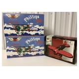 2 Phillips 66 Skywriter+ 1 Travel Air plane banks