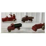 (4) Metal Toys Huber/others