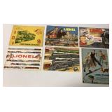 5 Toy Train catalogs and some loose pages
