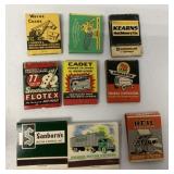 9 advertising match packs
