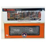 (2) "O" Lionel Milk Car/Auto Carrier