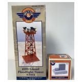 (2) "O" Lionel Floodlight Tower/Controller