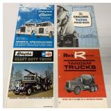 (4) Rex/Hayes/Challenge Cook Bros. Brochures