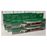 6 BP Wired RC Tanker Trucks in boxes
