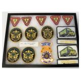 15 Truck Related Patches Hall