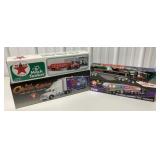 4 different Texaco Trucks in boxes