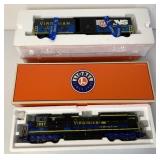(2) "O" Lionel Virginian Locomotive & Boxcar