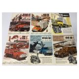 6 GMC Trucks Brochures 350/450/470/620/670