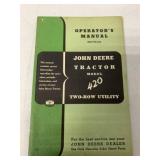 John Deere 420 Two-Row Utility Operator