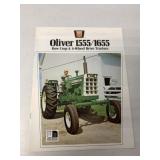 Oliver 1555/1655 Tractors Brochure